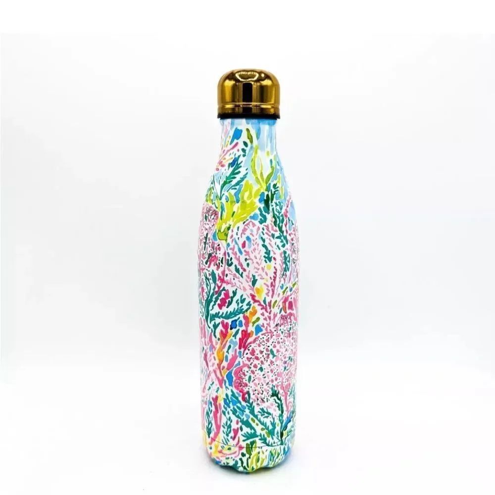 Lilly Pulitzer for S'well 25 oz Bottle  - Let’s Cha Cha - New